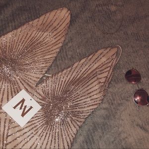 NWT Meskhi Deep V Dress